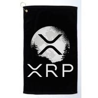 Ripple Coin Xrp Ledger Moon Cryptocurrency Bull Market Golf Towel