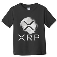 Ripple Coin Xrp Ledger Moon Cryptocurrency Bull Market Toddler T-Shirt
