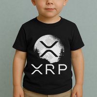 Ripple Coin Xrp Ledger Moon Cryptocurrency Bull Market Toddler T-Shirt