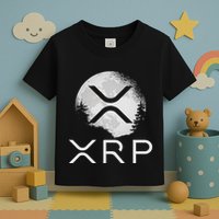 Ripple Coin Xrp Ledger Moon Cryptocurrency Bull Market Toddler T-Shirt