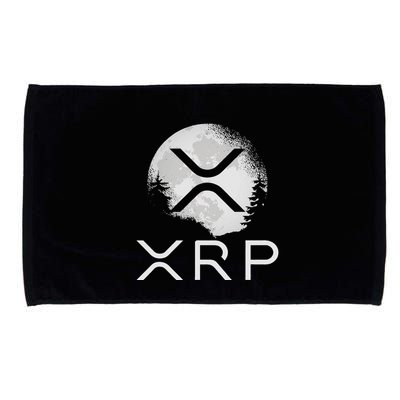 Ripple Coin Xrp Ledger Moon Cryptocurrency Bull Market Microfiber Hand Towel