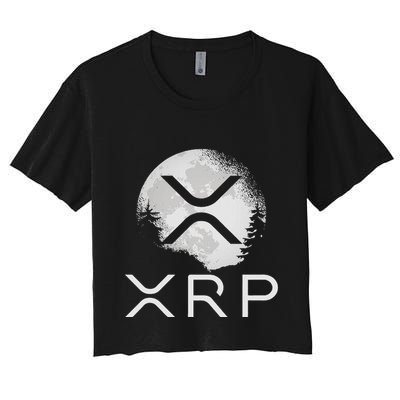 Ripple Coin Xrp Ledger Moon Cryptocurrency Bull Market Crop Top