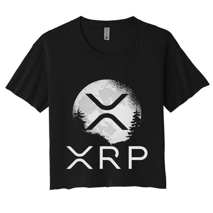 Ripple Coin Xrp Ledger Moon Cryptocurrency Bull Market Crop Top
