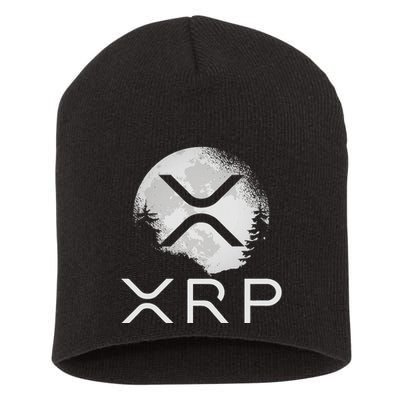 Ripple Coin Xrp Ledger Moon Cryptocurrency Bull Market Short Acrylic Beanie