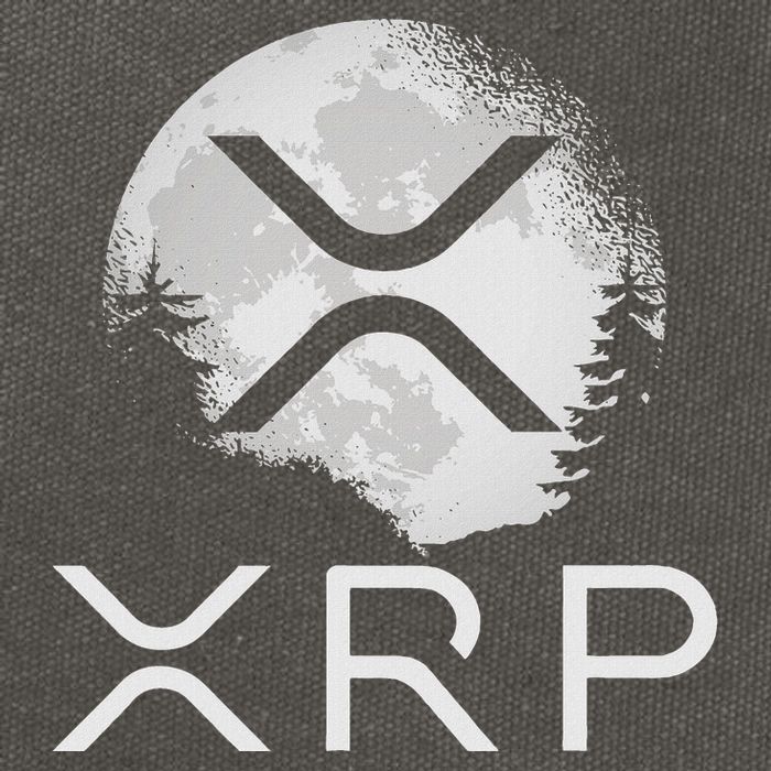 Ripple Coin Xrp Ledger Moon Cryptocurrency Bull Market Cotton Canvas Backpack