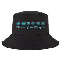 Rpg Choose Your Weapon Dice Rpg Cool Comfort Performance Bucket Hat