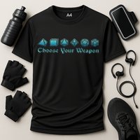 Rpg Choose Your Weapon Dice Rpg Performance Shirt