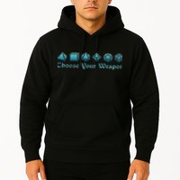 Rpg Choose Your Weapon Dice Rpg Hoodie