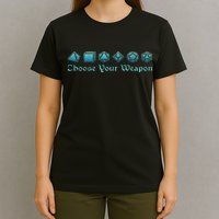 Rpg Choose Your Weapon Dice Rpg T-Shirt