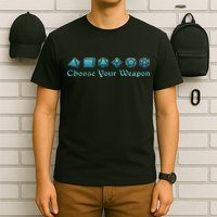 Rpg Choose Your Weapon Dice Rpg T-Shirt