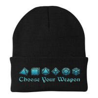 Rpg Choose Your Weapon Dice Rpg Beanie