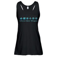 Rpg Choose Your Weapon Dice Rpg Ladies Essential Flowy Tank