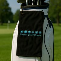Rpg Choose Your Weapon Dice Rpg Golf Towel