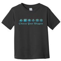Rpg Choose Your Weapon Dice Rpg Toddler T-Shirt