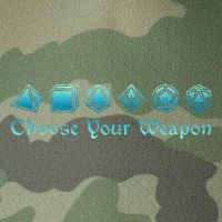 RPG Choose Your Weapon Dice   RPG  Legacy Tie Dye Trucker Hat