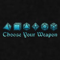 RPG Choose Your Weapon Dice   RPG  Ladies PosiCharge Tri-Blend Wicking Tank