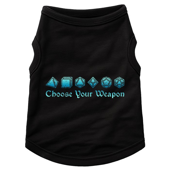 RPG Choose Your Weapon Dice   RPG  Doggie Tank