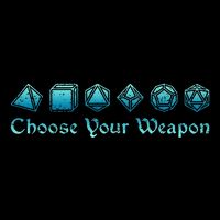 RPG Choose Your Weapon Dice   RPG  Mug