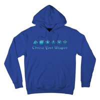 RPG Choose Your Weapon Dice   RPG  Hoodie