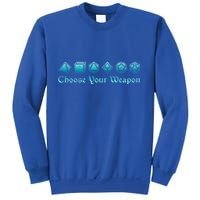 RPG Choose Your Weapon Dice   RPG  Sweatshirt