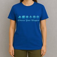 RPG Choose Your Weapon Dice   RPG  T-Shirt