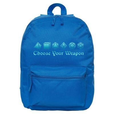 RPG Choose Your Weapon Dice   RPG  16 in Basic Backpack