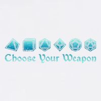 RPG Choose Your Weapon Dice   RPG  Garment-Dyed Sweatshirt