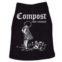 Retro Compost Your Enemies Vintage Dark Doggie Tank