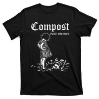 Retro Compost Your Enemies Vintage Dark T-Shirt