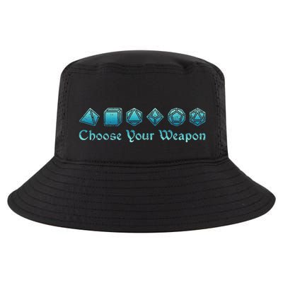 Rpg Choose Your Weapon Dice Rpg Cool Comfort Performance Bucket Hat