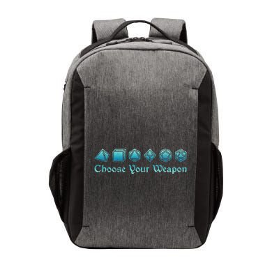 Rpg Choose Your Weapon Dice Rpg Vector Backpack