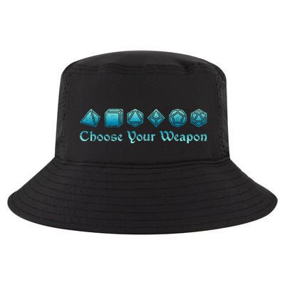 Rpg | Choose Your Weapon Dice | Rpg Cool Comfort Performance Bucket Hat