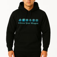Rpg | Choose Your Weapon Dice | Rpg Hoodie