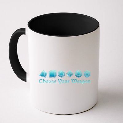 Rpg | Choose Your Weapon Dice | Rpg Mug