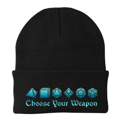 Rpg | Choose Your Weapon Dice | Rpg Beanie