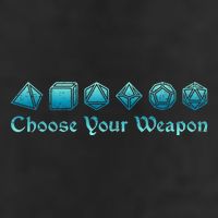 Rpg | Choose Your Weapon Dice | Rpg Crop Fleece Hoodie