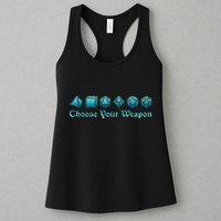Rpg | Choose Your Weapon Dice | Rpg Womens Tank Top