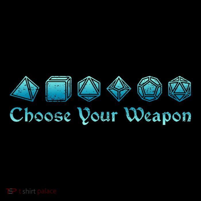 Rpg | Choose Your Weapon Dice | Rpg Toddler Sweatshirt