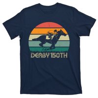 Retro Derby 150th Horse Racing Vintage Sunset T-Shirt