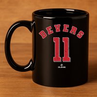 Rafael Devers 11 Boston Baseball Player 11oz C Handle Ceramic Mug