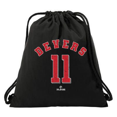 Rafael Devers 11 Boston Baseball Player Drawstring Bag
