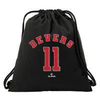 Rafael Devers 11 Boston Baseball Player Drawstring Bag