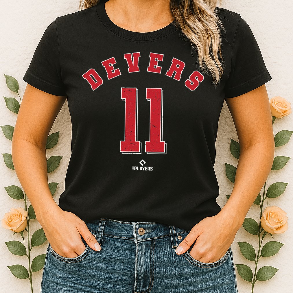 Rafael Devers 11 Boston Baseball Player Womens T-Shirt