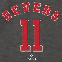 Rafael Devers 11 Boston Baseball Player Vector Backpack