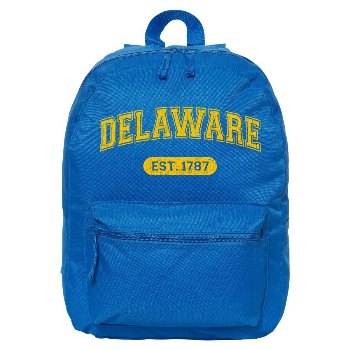 Retro Delaware 1787 Distressed Gift 16 in Basic Backpack
