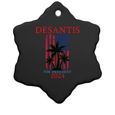 Ron Desantis 2024 Ceramic Star Ornament