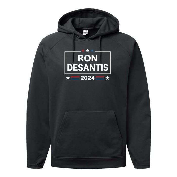 Ron DeSantis 2024 Performance Fleece Hoodie