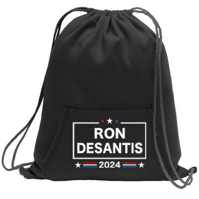 Ron DeSantis 2024 Sweatshirt Cinch Pack Bag