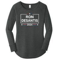 Ron DeSantis 2024 Women's Perfect Tri Tunic Long Sleeve Shirt