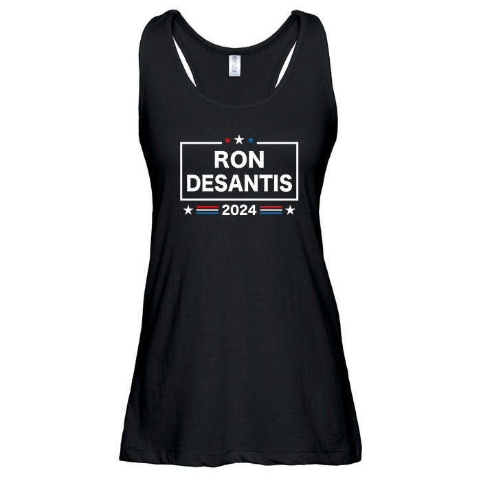 Ron DeSantis 2024 Ladies Essential Flowy Tank